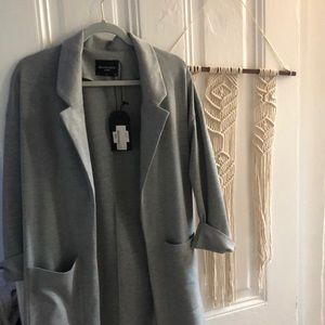 New & Never-worn Grey Long Coat